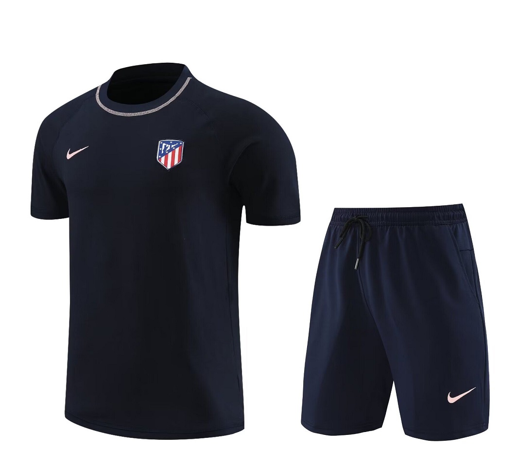 AAA Quality Atletico Madrid 24/25 Navy Blue Training Kit Jerseys
